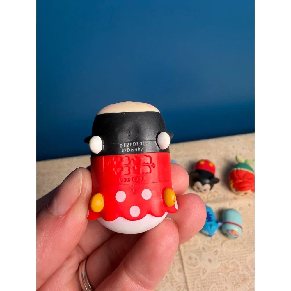 Disney Tsum Tsum Vinyl Lot Minnie Mickey Goofy Ariel Stitch Scrump Bambi Thumper